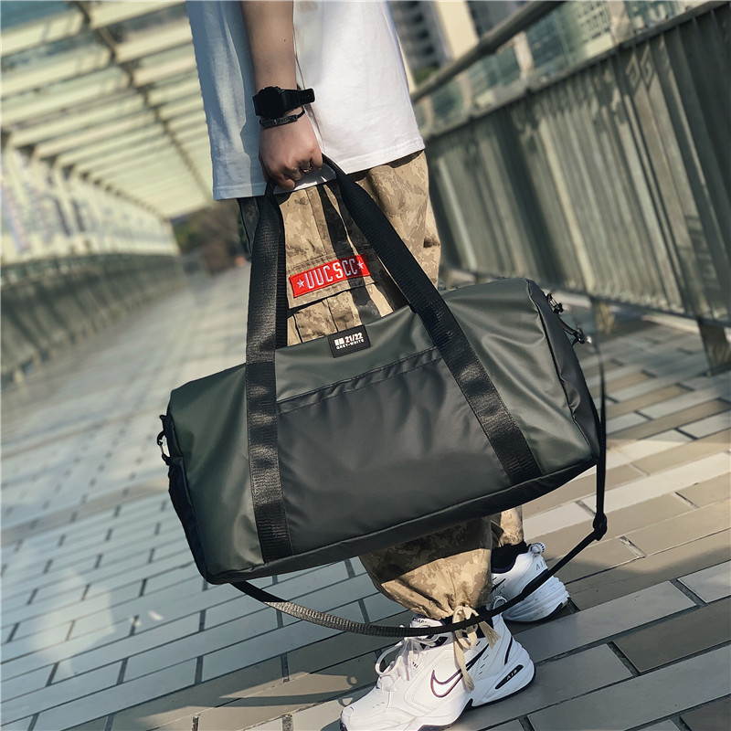 Bolsa de viaje bolsa de viaje de corta distancia bolsa de almacenamiento bolsa de viaje estudiante lona de gran capacidad liviano viaje de negocios Specification image