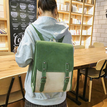 书包女韩版高中原宿ulzzang大学生双肩包2020新款简约大容量背包