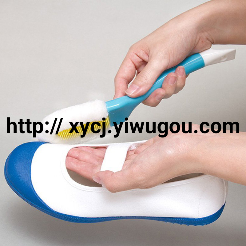 Japanese soft-bristled shoe brushes, foaming brushes, shoe cleaning brushes, shoe polishing and washing brushes for household use