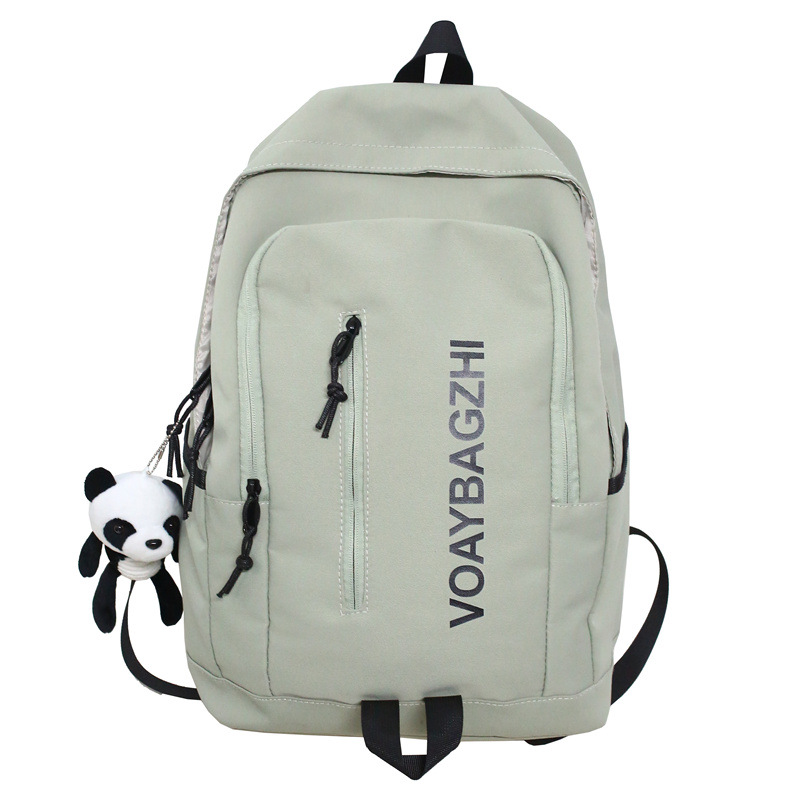 Women's casual large-capacity computer travel bag, high school and college students' backpack, men's versatile fashionable and trendy backpack Item Picture