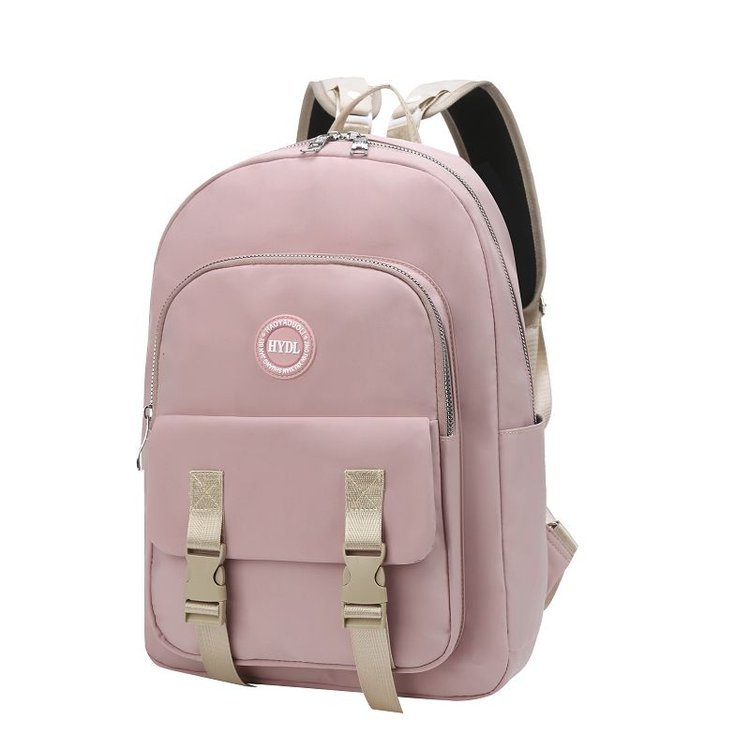 2021 nuevo estilo versión coreana tendencia mochila de hombro para estudiantes de primera escuela secundaria viento del campus mochila diaria de gran capacidad para estudiantes details Picture