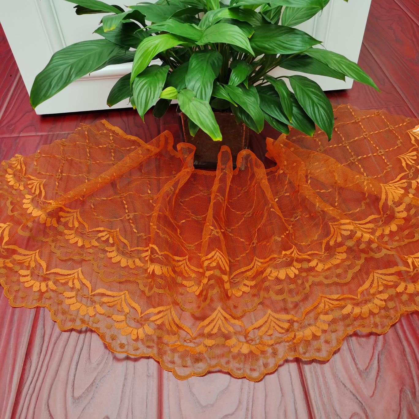Spring-free two-tone lace home accessories