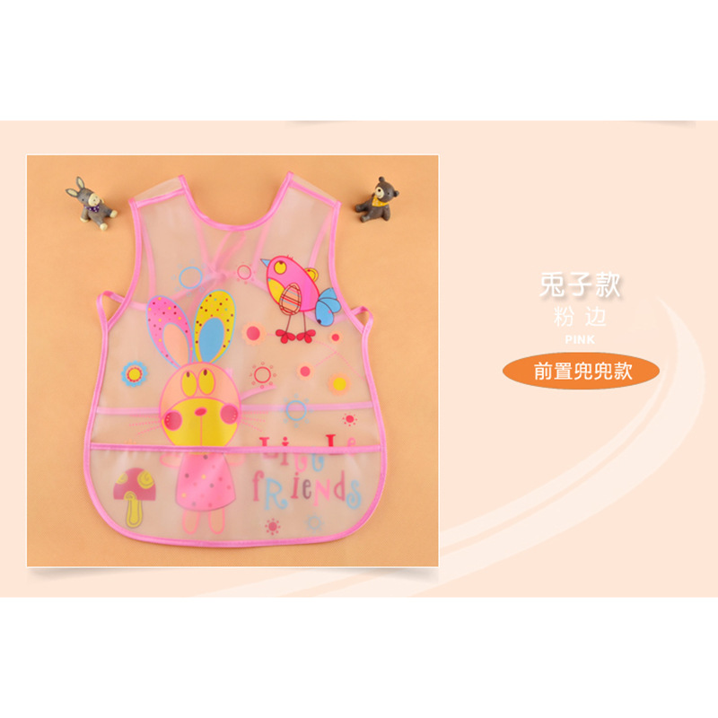 Customized wholesale of new three-dimensional saliva wipes, baby bibs, children and babies, EVA waterproof bibs details Picture