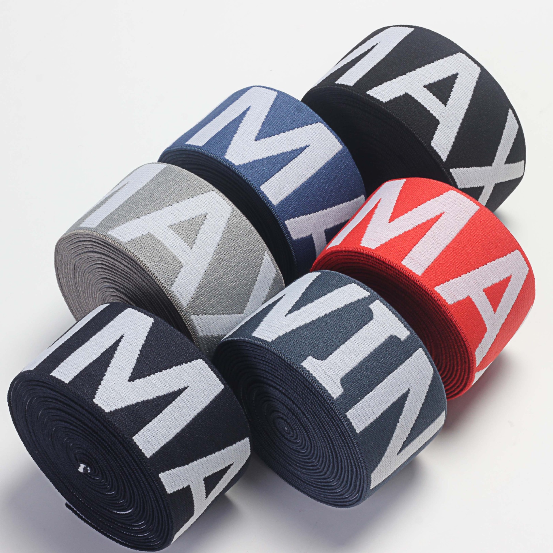Men's underwear jacquard elastic belt clothing accessories waistband elastic wholesale custom