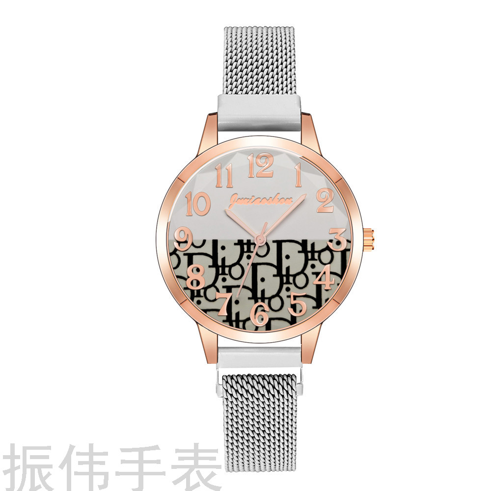 Reloj de mujer patchwork escala digital reloj de mujer reloj de cuarzo DIO crash color reloj de mujer en stock al por mayor Specification image