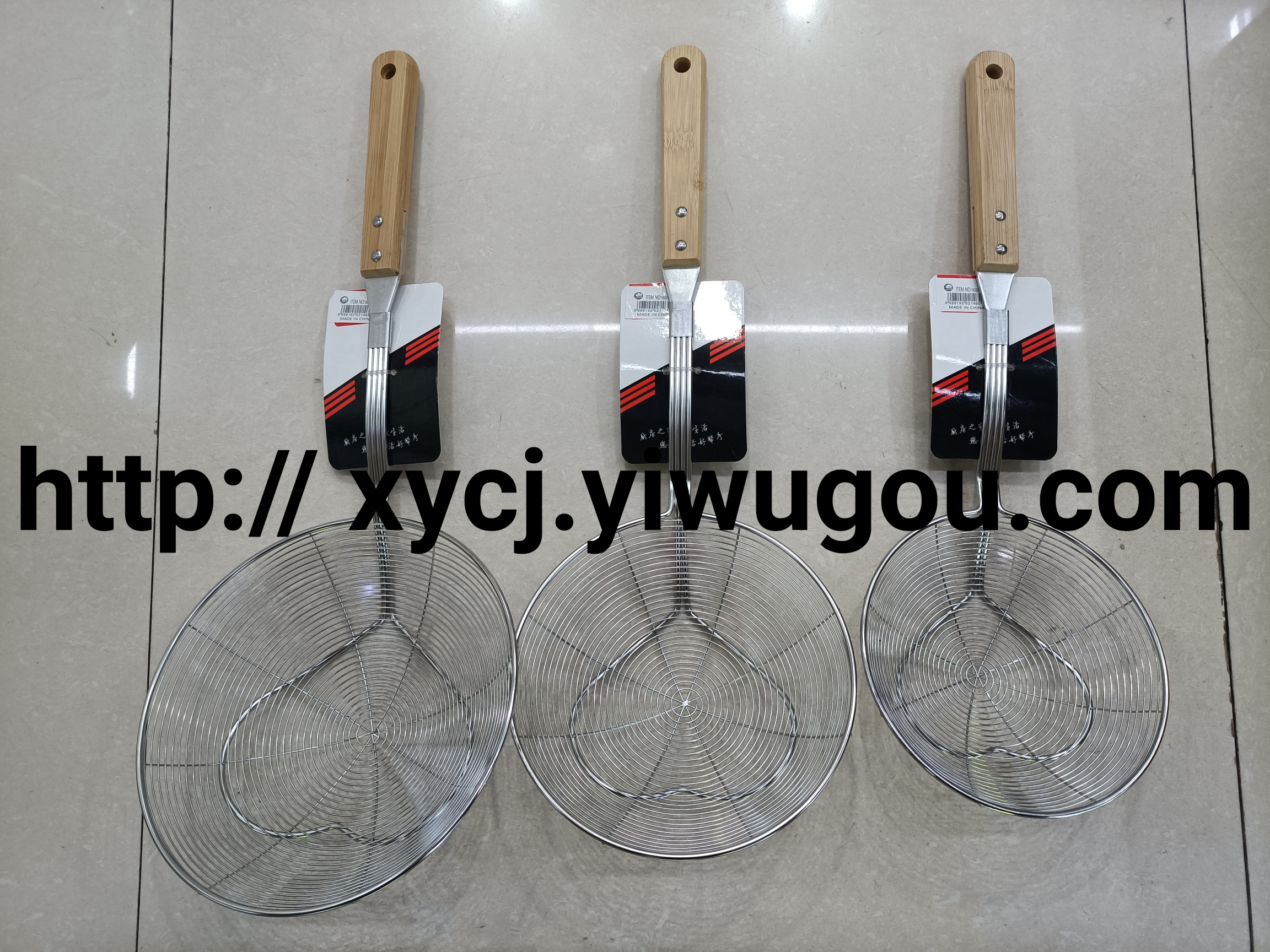 Factory direct sales of stainless steel wire filter for hot pot frying oil filter spoon mesh Item Picture