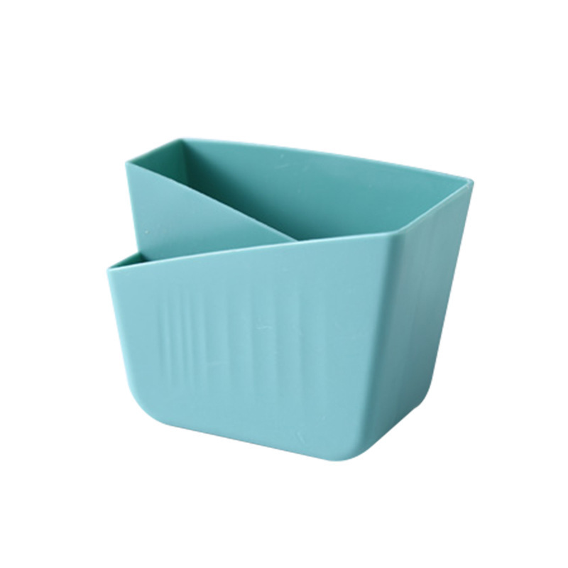 Storage box, non-perforated desktop, creative wall-mounted plastic air conditioner remote control, bedside mobile phone storage rack Item Picture
