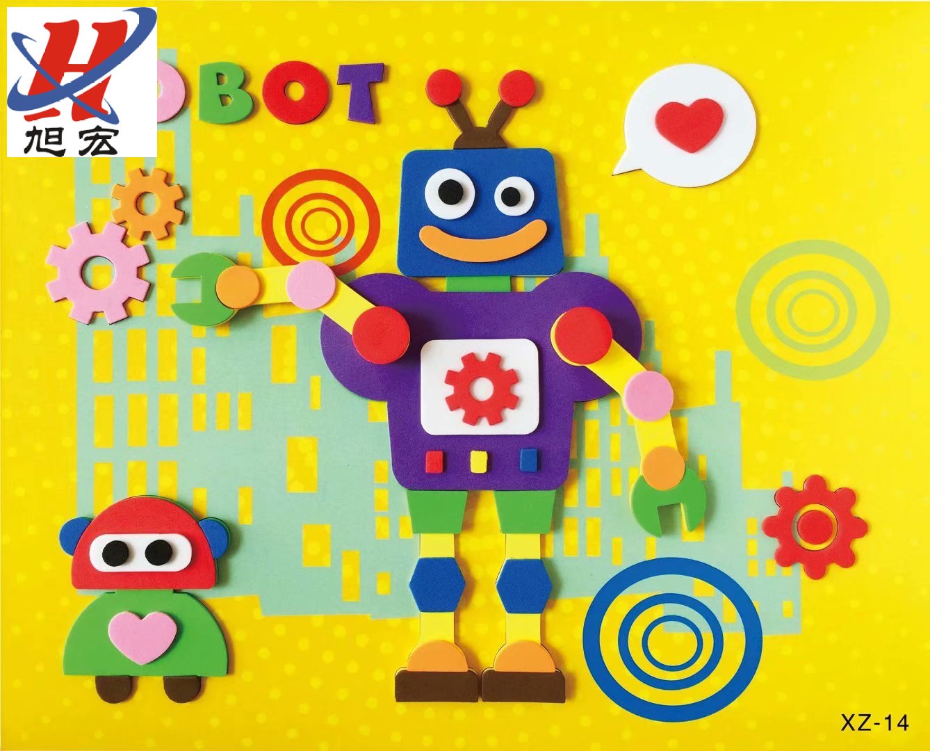 创意贴纸实物图