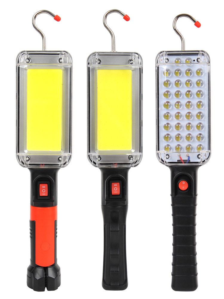 LED charging work light Handheld inspection light auto repair light led auto repair work light maintenance light magnet highlight strong light