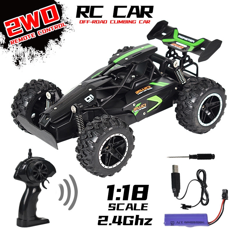 Cross-border best-selling new products: 1:18 small high-speed off-road climbing racing car, high-speed car, remote control car, children's toys are selling well full figure