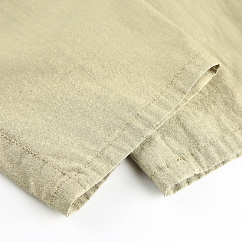 The original manufacturer's 2021 summer new style of middle-aged and elderly women's pants - thin, high-waisted, loose, casual and elastic women's pants Item Picture