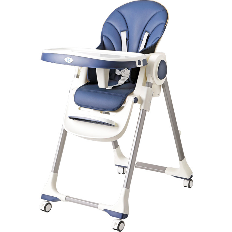 Baby high chair, infant food cart, children's home multi-functional foldable sitting and lying portable dining table, children's seat chair Item Picture