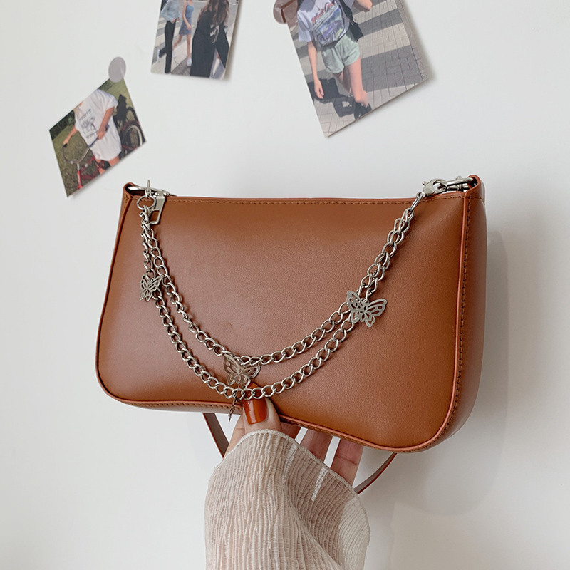 Summer on the new small bag women 2021 new fashion casual retro underarm bag chain single shoulder crossbody bag for women