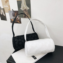 Casual design fashion brand women's bag three-dimensional circular bucket bag 2021 new simple French shoulder bag handbag