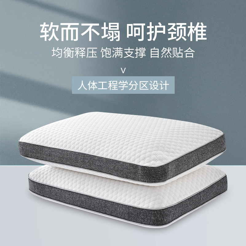 Memory cotton bread pillow Slow rebound Memory cotton bread pillow Adult memory pillow core sleep pillow