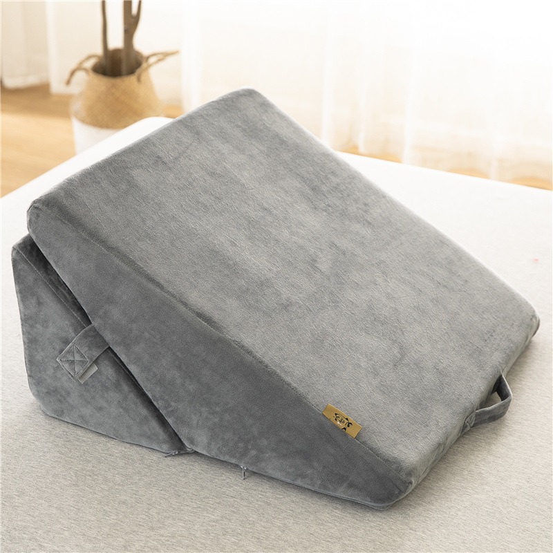 Cross-border memory foam with seven more functions: three-body cushion-shaped pillow, triangular wedge-shaped pillow, pregnant woman cushion, and leisure cushion details Picture