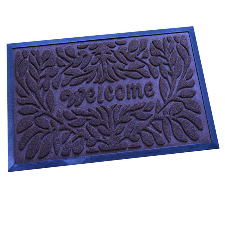 Factory direct sales of plush rubber door MATS, anti-slip floor MATS, pp embossed composite floor MATS, advertising floor MATS, outdoor door MATS Item Picture