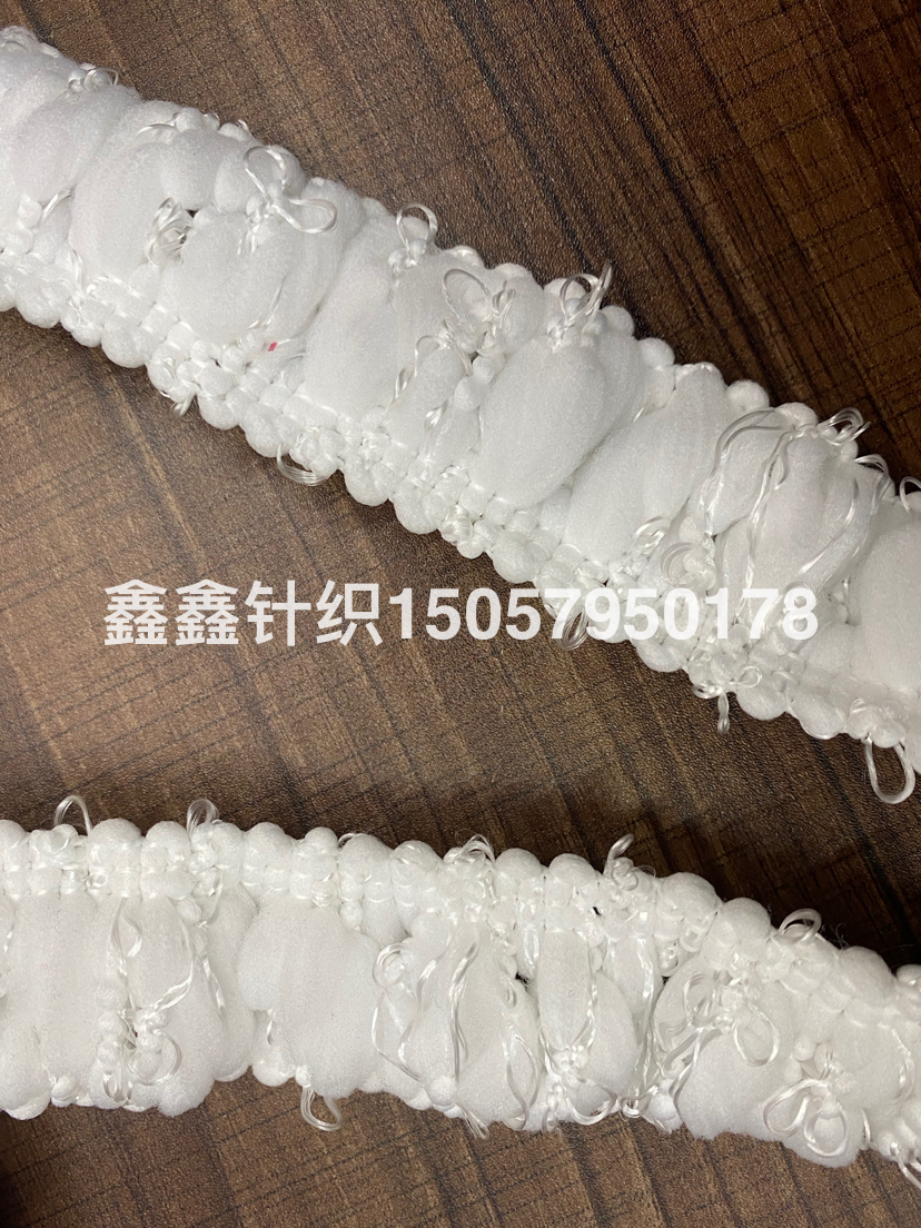 Lace tassels 3.5CM wide Christmas decoration Application Scenario