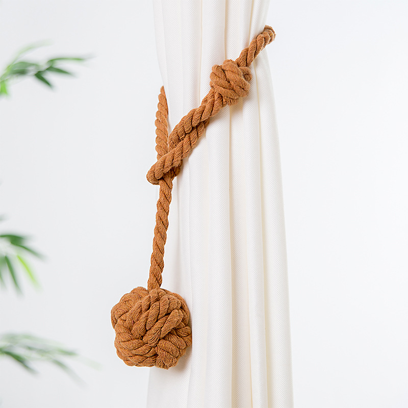 Curtain accessories binding belt hanging ball curtain accessories binding rope belt accessories binding belt curtain binding belt bed curtain wholesale Specification drawing