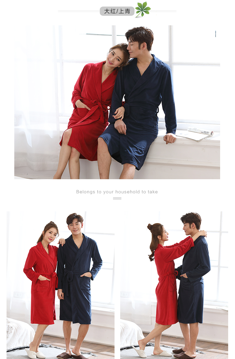 Coral velvet pajamas lovers autumn winter Spring and autumn flannel set homewear students