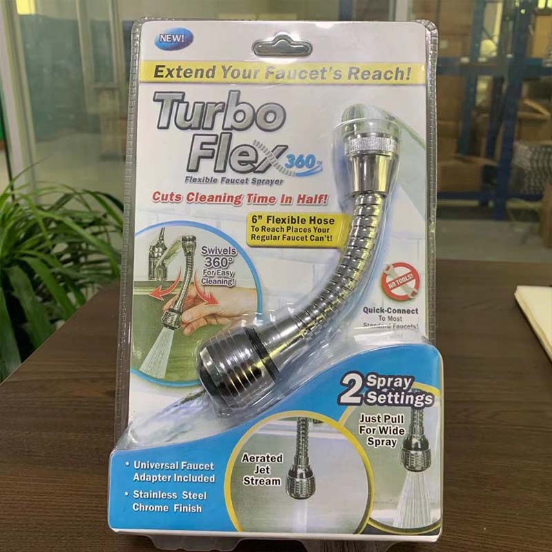 Cross-border direct water supply faucet anti-splash head, pressure-increasing filter element, universal water outlet, water-saving, extended water nozzle, bubble generator details Picture