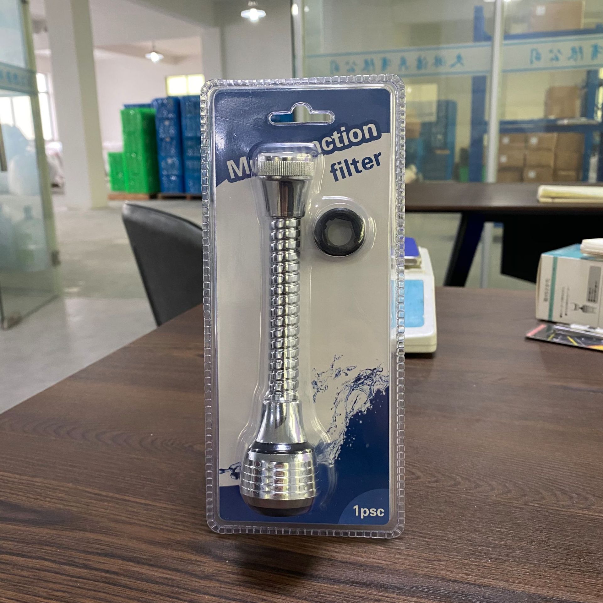Cross-border direct water supply faucet anti-splash head, pressure-increasing filter element, universal water outlet, water-saving, extended water nozzle, bubble generator
