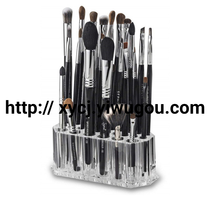 Acrylic makeup brush holder 26 hole line pen storage box