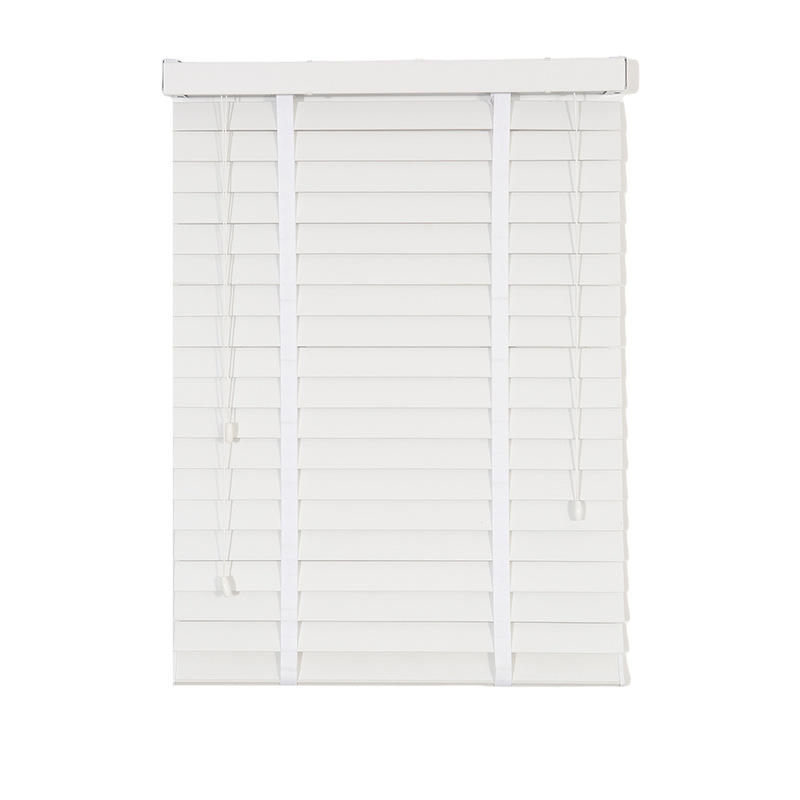 The manufacturer processes and customizes new Chinese-style PVC waterproof imitation wood blinds and roller blinds, as well as waterproof and light-blocking blinds for homestays and hotels Item Picture