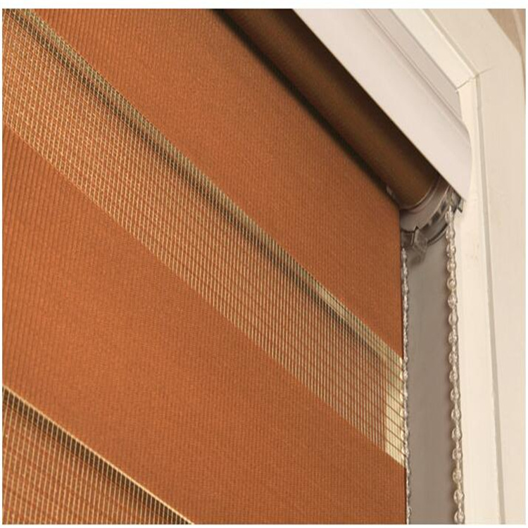 Customized soft gauze curtains, roller blinds for study, bathroom, bedroom and dining room, rainbow curtains, double-layer structure, adjustable light-blocking degree Specification image