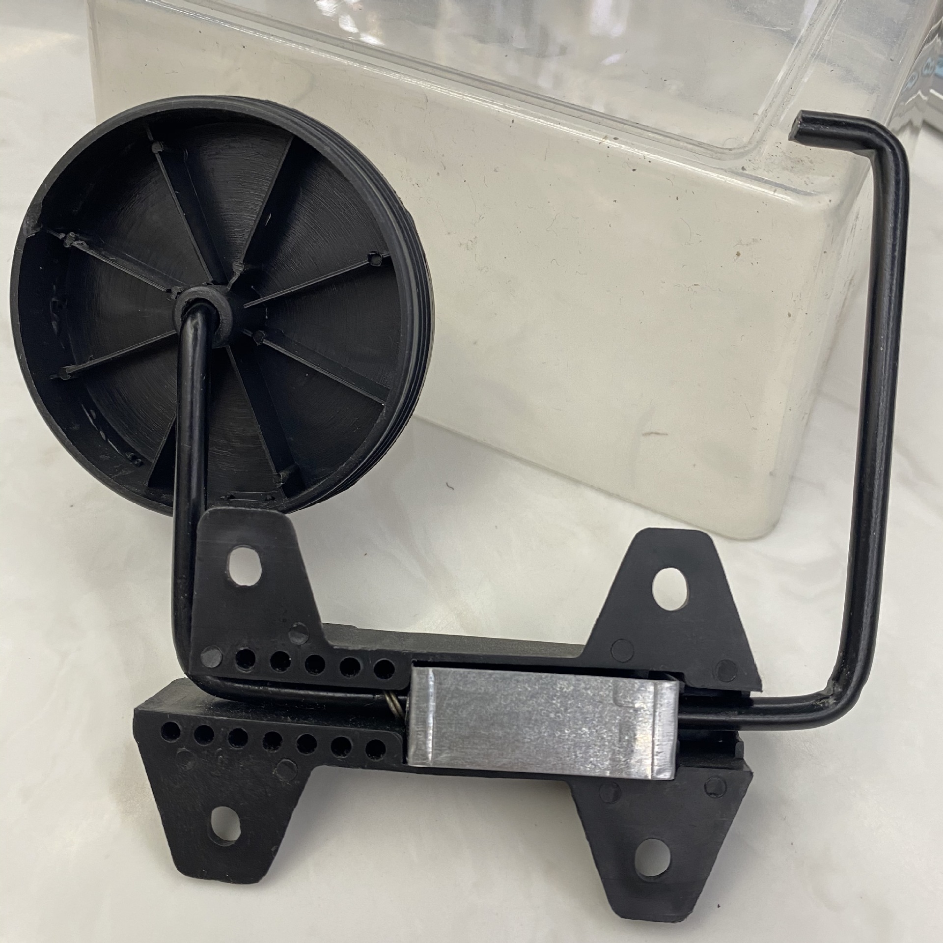 Wholesale of in-stock quick-delivery vegetable basket wheels, shopping folding wheels, supermarket shopping bag wheels, square portable luggage wheels details Picture