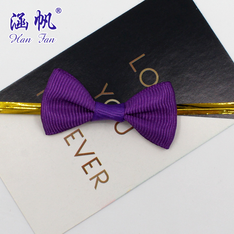 Custom-made wedding cake decorative binding manufacturers with ribbed bands, silk bows and bow ties on the back, and various styles Specification image