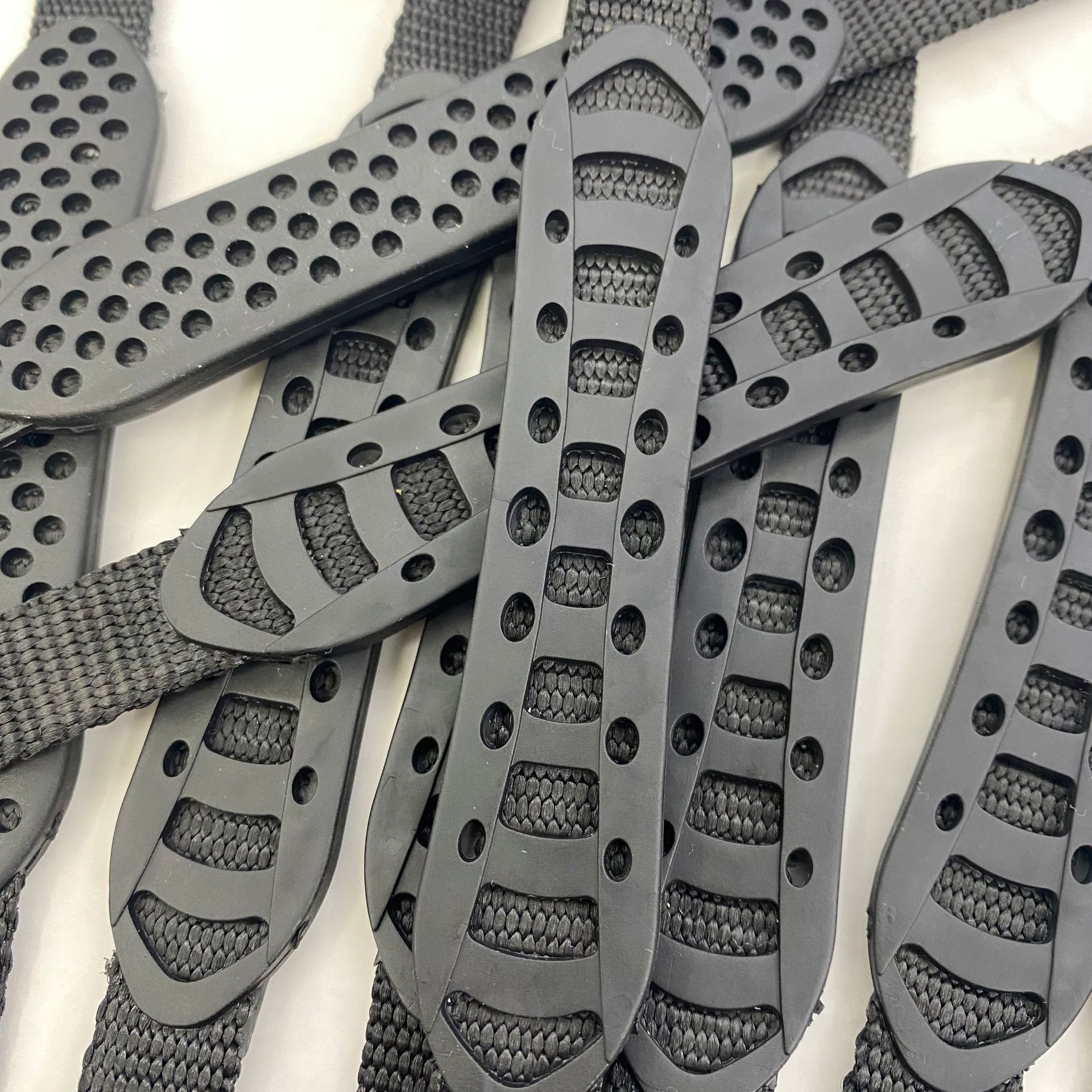 Woven strap handle bags, woven strap handle bags, fixed woven strap plastic handle, large stock wholesale