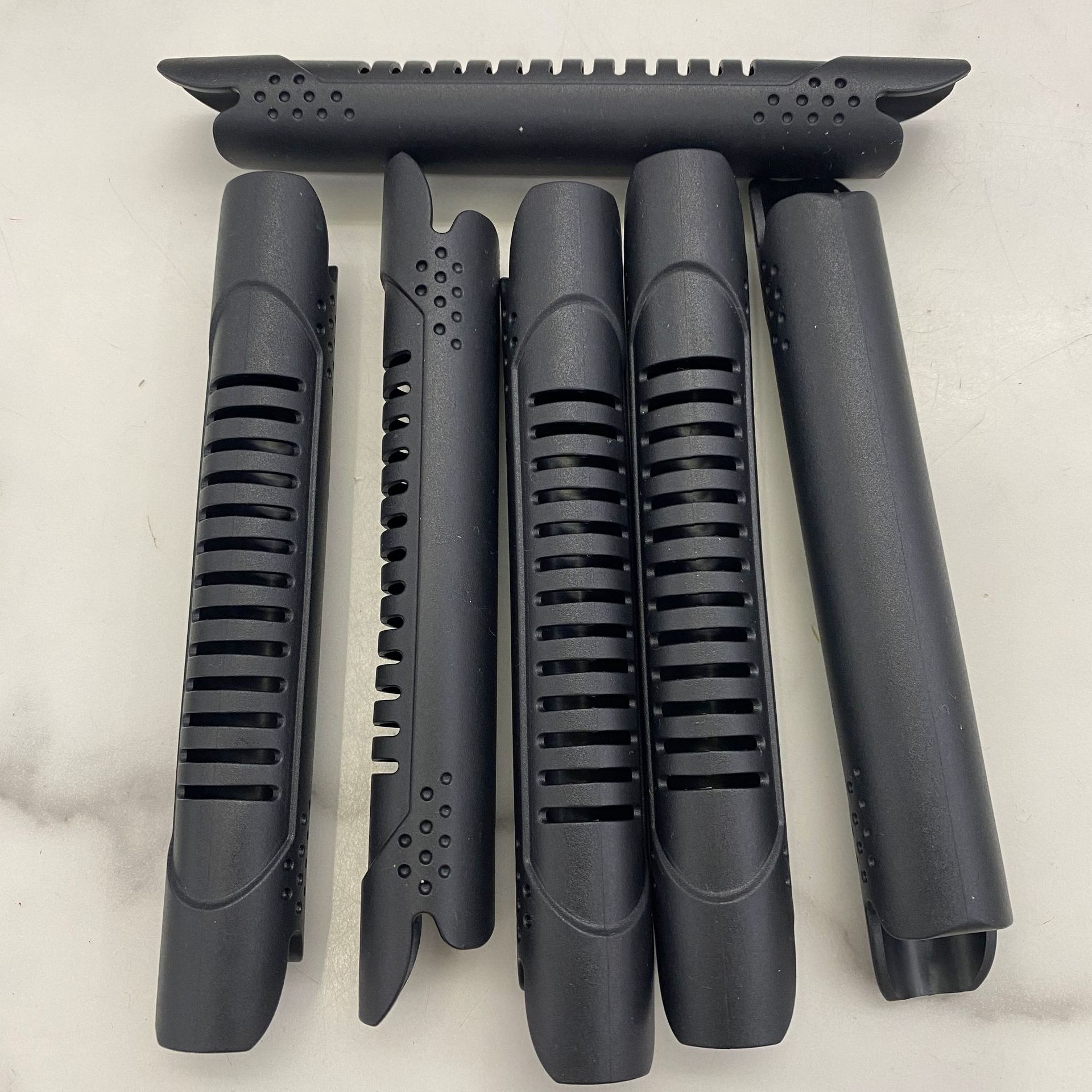 Plastic webbing handle, single-tube luggage accessory handle, webbing handle, plastic handle, PVC luggage handle Specification image