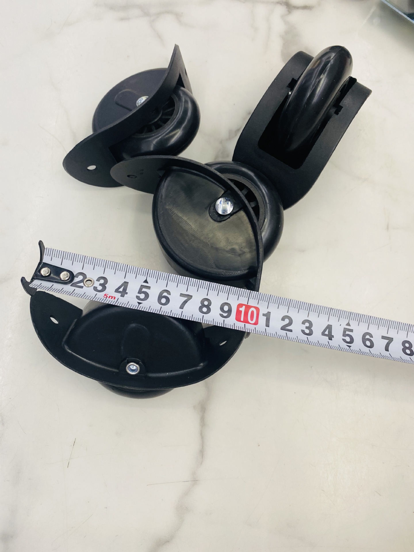Practical and wear-resistant luggage directional wheels, small backpack casters, small casters, suitcase wheels, luggage accessories, swivel wheels details Picture