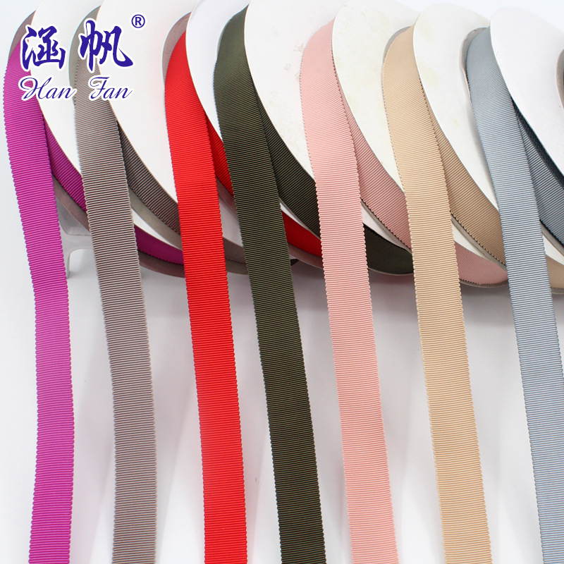 2CM multi-color polyester hat strap, silk strap, wedding chair back packaging strap, factory direct sales, woven strap wholesale Application Scenario