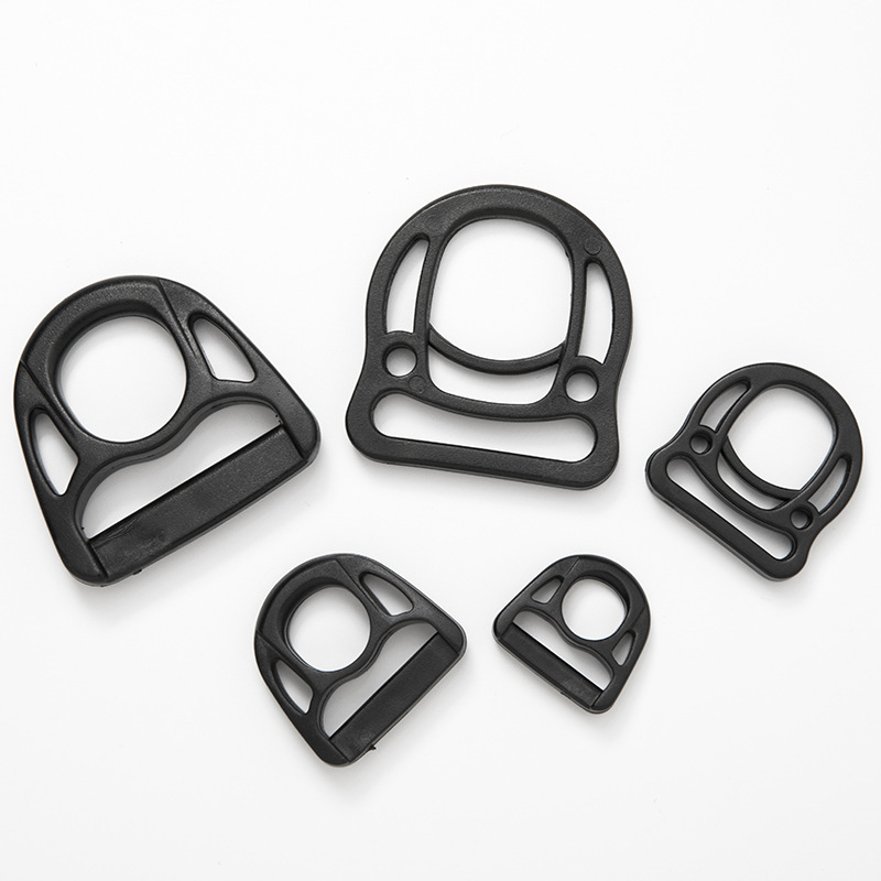 Wholesale supply of plastic D-buckle semi-circular rings, pentagonal D-buckle, triangular buckle semi-circular rings, polyoxymethylene (POM) environmental protection inspection needles Specification image