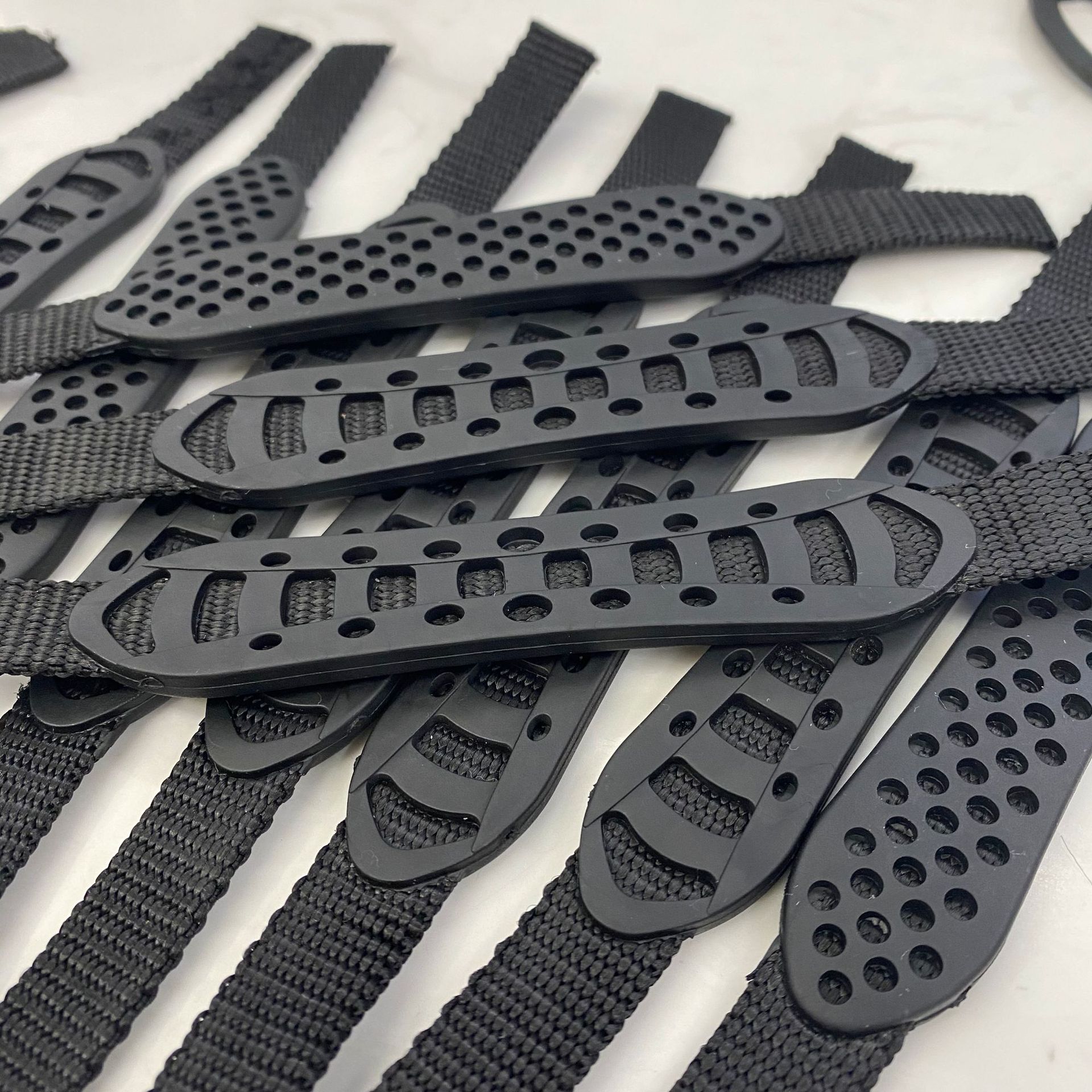 Woven strap handle bags, woven strap handle bags, fixed woven strap plastic handle, large stock wholesale Specification image