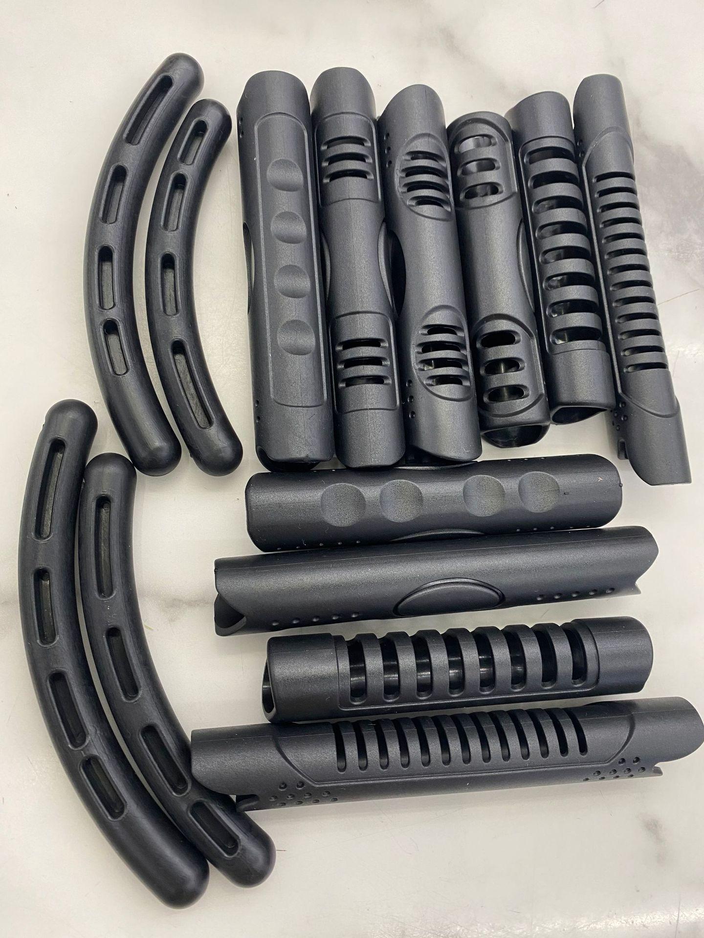 Plastic webbing handle, single-tube luggage accessory handle, webbing handle, plastic handle, PVC luggage handle