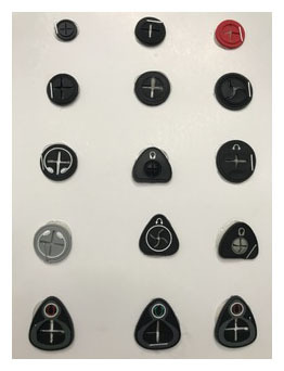 Plastic resin headphone jacks for backpacks and computer bags are available in stock. VC soft rubber headphone labels are environmentally friendly and soft Item Picture