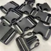 POM polyoxymethylene plastic snap fasteners on plastic bag accessories, bag and backpack webbing snap fasteners Item Picture