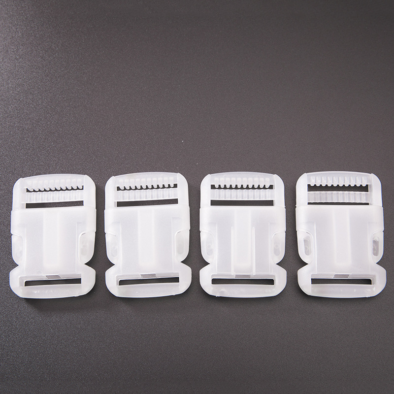 Factory direct sales with low prices for webbing buckles, ladder buckles, mesh buckles and transparent plastic adjustment buckles details Picture