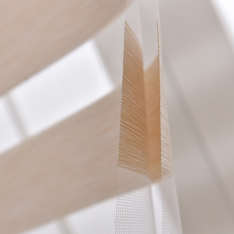 Wholesale of imitation linen soft gauze curtains in stock. Customized office, bathroom, bedroom and living room blackout blinds are available Application Scenario