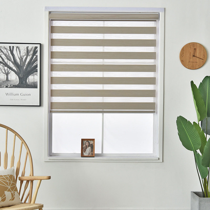 New product launch: Office, bathroom, living room, bedroom shading blinds, waterproof and dustproof soft gauze curtains manufacturer wholesale details Picture