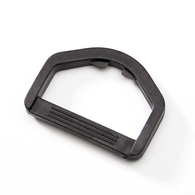 Wholesale supply of plastic D-buckle semi-circular rings, pentagonal D-buckle, triangular buckle semi-circular rings, polyoxymethylene (POM) environmental protection inspection needles Application Scenario