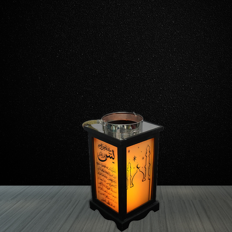 斋月节灯笼 中东斋月布置装饰led发光节日道具图案可换速卖通热热