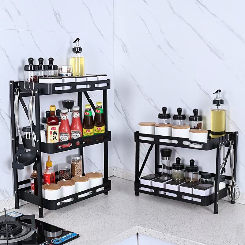 厨房置物架实物图