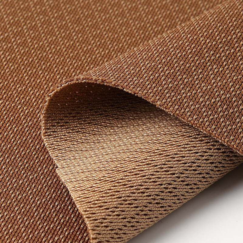 Factory direct sales of sandwich mesh fabric, all-polyester solid color bag and shoe materials mesh fabric, car seat cushion mesh fabric details Picture