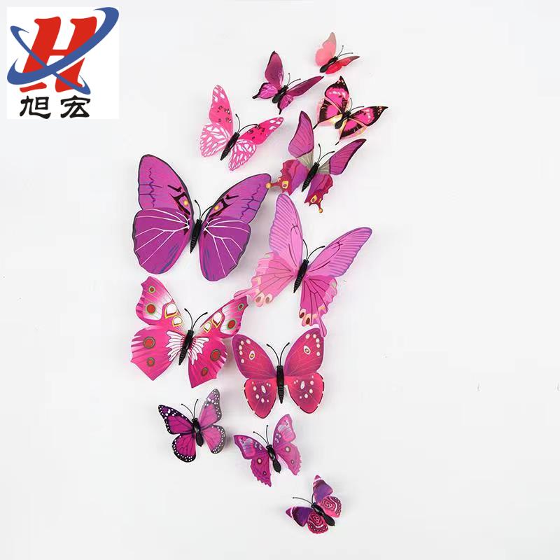 墙贴/立体蝴蝶贴/冰箱贴磁铁蝴蝶产品图