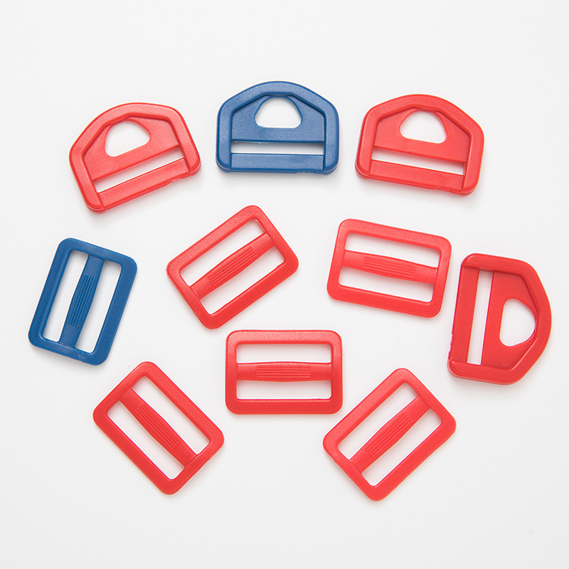Low-price promotion: Backpack webbing buckles, ladder buckles, square buckles, plastic adjustable buckles, three-position buckles Item Picture