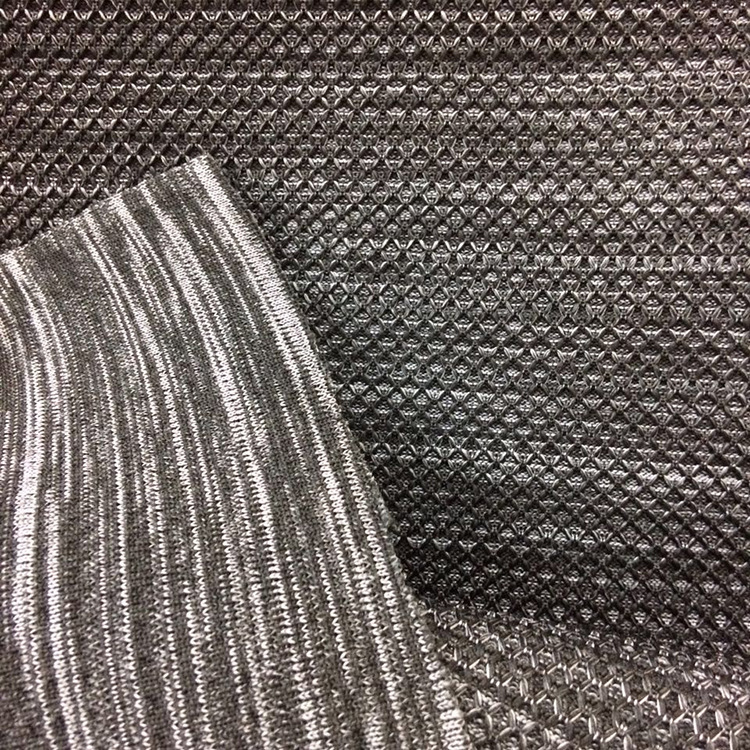 Factory direct sales of fine-grained colored woven fabric, random texture mixed color interwoven blended chemical fiber fabric, small particle pattern flying woven fabric